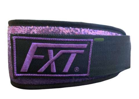 Competition Belt  FXT Purple Sparkley